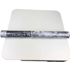Image of Muriva Wallpaper Ellixir Marble Silver Heavyweight 166501 Batch S - NEW SEALED