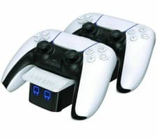 Image of Venom PS5 Controller Charger Twin Docking Station - White - VS5001