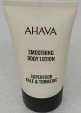 Image of Ahava Body Smoothing Lotion Superfood Kale & Turmeric Moisturiser 2 pack