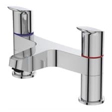 Image of Ideal Standard Ceraflex Pillar Mounted Bath Filler Tap - Chrome