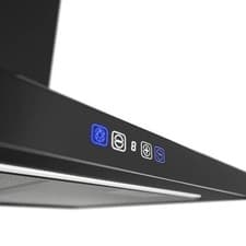Image of Viceroy WRCHIM60RFBK 60cm Black Chimney Cooker Hood