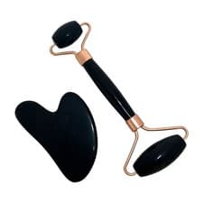Image of Gua Sha and Crystal Face Roller Gift Set