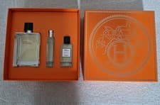 Image of Hermes Terre D'hermes Eau De Toilette 100ml, Shower Gel 40ml + EDT 15ml Gift Set