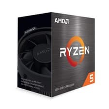 Image of AMD Ryzen 5 5500 3.6GHz 6 Core AM4 Processor, 4.2GHz Boost 19MB Cache WS Cooler