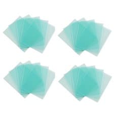 Image of 20 Clear Lens Replacement for Welding Helmets Fits 4 5 X 5 25 Standard