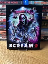 Image of Scream 2 (1997) Custom Slipcover 4K UHD / Blu Ray Case Size