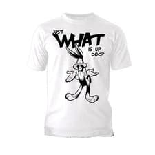 Image of Looney Tunes Bugs Bunny Line Whats Up Doc 02 Official Men's T-Shirt