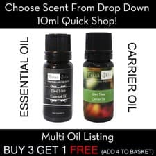Image of 10ml Essential Oils & Carrier Oils - Over 70 different types to choose from!