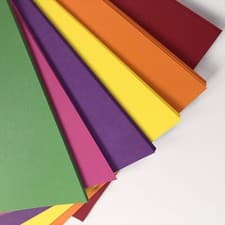 Image of A4 Coloured Card 50 sheets 160gsm Thin Craft Card A4 Printer Photocopier Card
