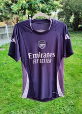 Image of adidas Arsenal FC 24/25 Tiro 24 Pro Training Jersey - Aurora Black Size L