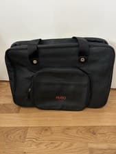 Image of Hugo Boss Black and Red Weekend Hold-all Bag New Holidays Trips Away Travel