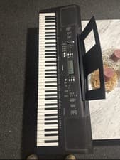 Image of Yamaha PSR-EW310 76-Key Music Keyboard Black with Stand