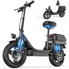 Image of Electric Scooter 14'' 48V/15AH 500W Foldable E-Scooter Full Suspension