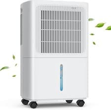 Image of LEENON 12L Compressor Dehumidifier Bedroom Ultra Quiet Cloth Drying Timer Drain