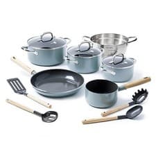 Image of GreenPan Mayflower 13-Piece Ceramic Non-Stick Cookware Set