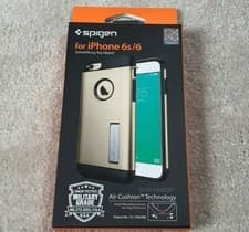 Image of Genuine Spigen iPhone 6 / 6s Slim Armor Case Cover Champagne Gold