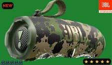 Image of JBL Charge 6 Portable Speaker – Powerful Bass, Waterproof,CAMO RRP £169.99