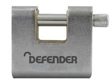 Image of Defender Armoured Warehouse Block Padlock 80Mm Keyed Alike DEFAW80KA