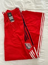 Image of Adidas NBA Brooklyn Nets Track Pants - Size Men's Extra Large • XL