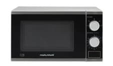 Image of Morphy Richards 20L 800W Solo Standard Manual Microwave - Silver