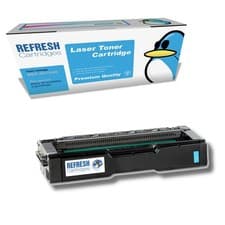 Image of Refresh Cartridges Cyan 407540 Toner Compatible With Ricoh Printers