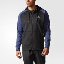 Image of New Authentic Men's adidas Tech Fleece Full Zip Hoodie Jacket Black Large XL