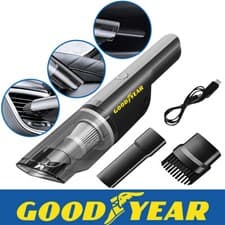 Image of Goodyear Cordless Car Vacuum Cleaner with Hepa Filter | Wet | Dry |USB |Wireless