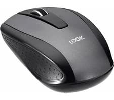 Image of Logik L3BWLM23 Wireless Optical Mouse - Grey & Black