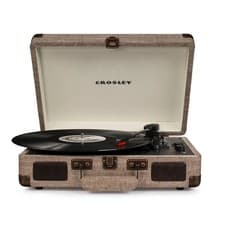 Image of Crosley Cruiser Turntable Deluxe Havana Portable Bluetooth Vinyl Record Player