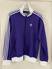 Image of Men's Adidas Adicolor Classics Track Top Originals Energy Ink Purple XS IP0416