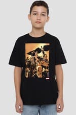 Image of Xmen Team Cover Kids T-Shirt Black