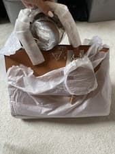 Image of Guess Alexis Saffiano Bag Brown