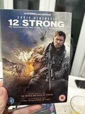 Image of 12 Strong [DVD] [2017], New DVD, Chris Hemsworth,Elsa Pataky,Taylor Sheridan,Mic
