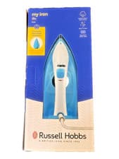 Image of Russell Hobbs My Iron Blue Steam Iron 1800W Ceramic Soleplate Lightweight