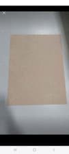 Image of Hardboard Sheet 61 x 46 x 3mm Board Pack of 10 New .