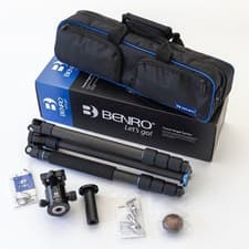 Image of Benro FTA28CC Travel Angel Series 2 Carbon Fibre Tripod + B2 Ball Head