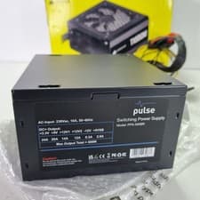 Image of Pulse PPS-500BR 500 Watt Black ATX PSU Power Supply + Free POST