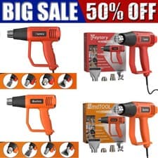 Image of 4000W Heat Gun DIY Electric Tool Hot Air Gun Paint Stripper-Variable Temperature