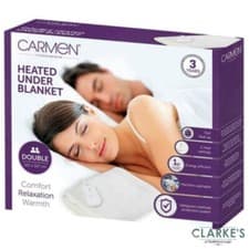 Image of Carmen Double Heated Under Blanket Bedding Led Indicator Well-being Bed Room