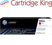 Image of HP 203A Original Magenta LaserJet Toner Cartridge - CF543A