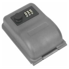 Image of Sealey 3 Digit Wall Mounted Key Safe Box Outdoor High Security Code Lock-Storage