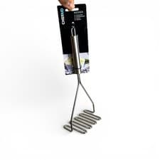 Image of Chef Aid Stainless Steel Masher, Perfect mashing tool Potatoes, Baby food, Veg