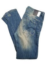 Image of G Star Womens ARC 3D TAPERED WOMENS JEANS W26 X L32 MEDIUM AGED DESTROY 92#