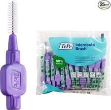 Image of TePe Original Interdental Brushes Purple 1.1mm Pack of 25