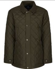 Image of Crew Clothing Company Jacket Mens Chiswick in Peat Green MRA031.         B94