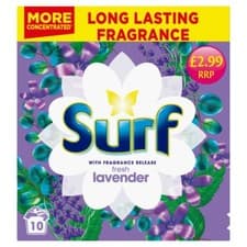 Image of SURF Laundry Detergent Powder 10 Wash 500g Box Variety Selection (PACK OF 3, 7)