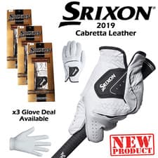 Image of SRIXON GOLF GLOVES MENS CABRETTA LEATHER GOLF GLOVE NEW 2022 ALL SIZES