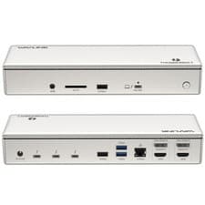 Image of Thunderbolt 4 Docking Station 4x 4K Monitors 98W Charging 40Gbps Transfer Speed