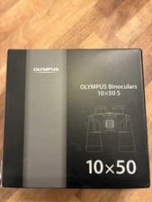 Image of Olympus Binocular 10x50 S Nature Wildlife Sports Concerts Black New - Never Used
