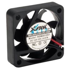 Image of X-Fan RDM4010S1 40 x 40 x 10mm Axial Fan 12V Sleeve Bearing